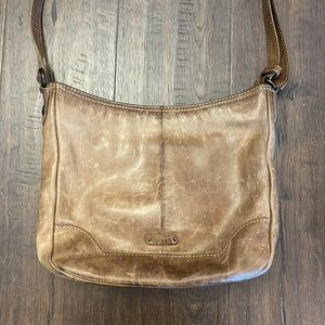 FRYE brown leather bag